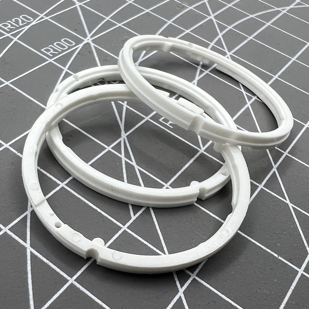 3 PIECES Case Movement Cushion Mount Spacer Ring for ETA2834 ETA2836 ETA2846
