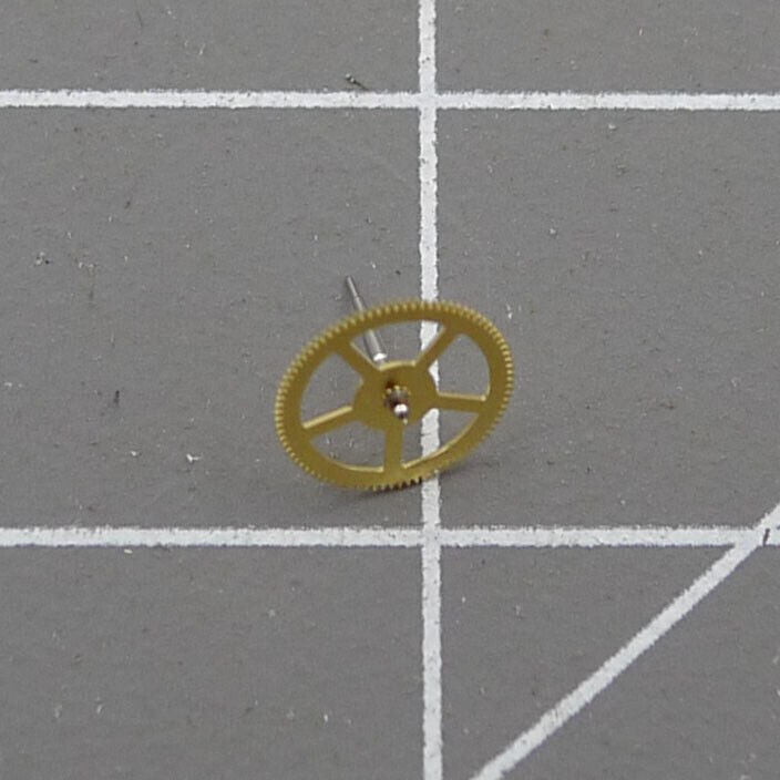 3 PIECES Golden 4.5H Second Wheel Generic for Miyota 82S5 82S7 Movement