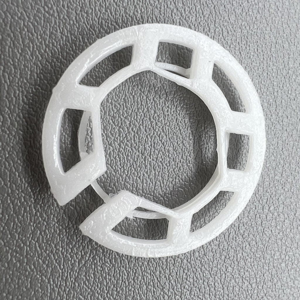 2 PIECES 3.6mm Height 30mm Watch Case Mount Spacer Fixing Ring for Miyota 2035