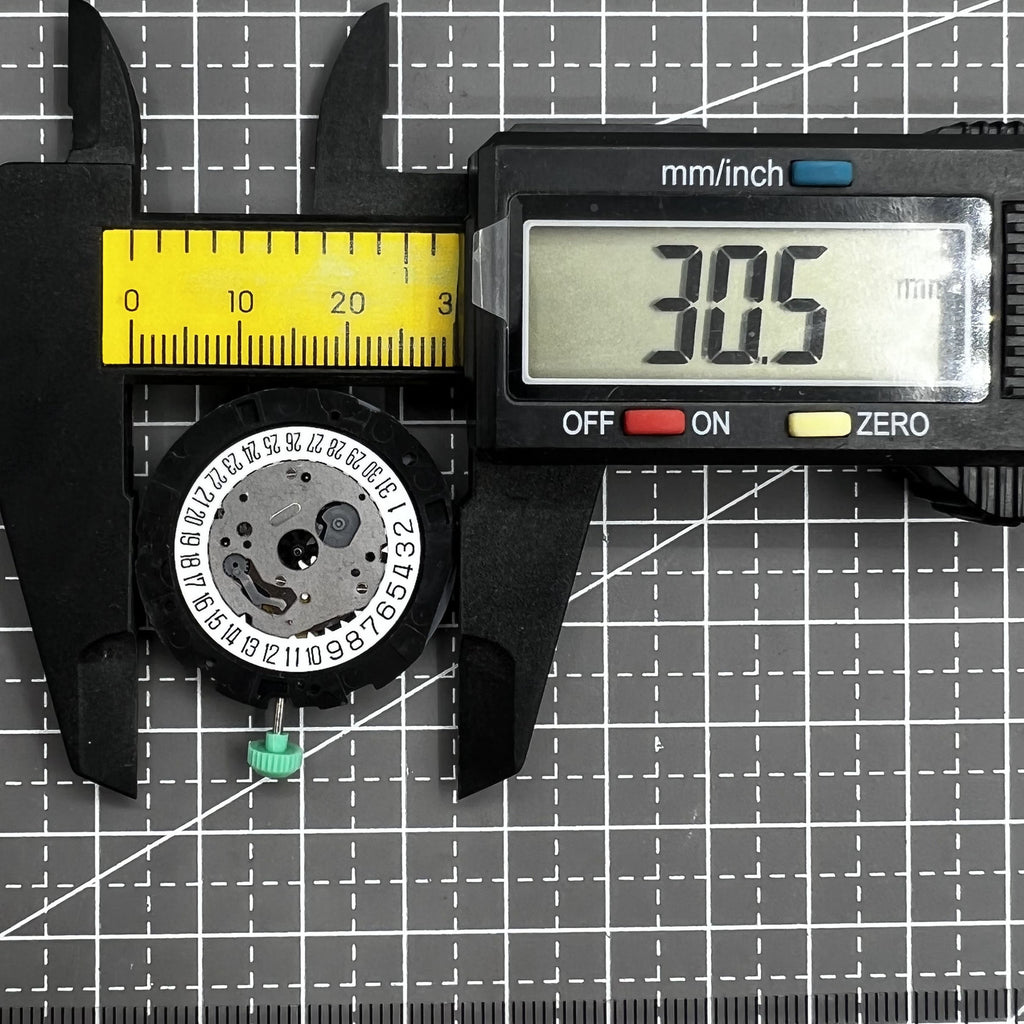 Japan Miyota OS2A Quartz Movement Multifunctional Single Calendar Date At 6