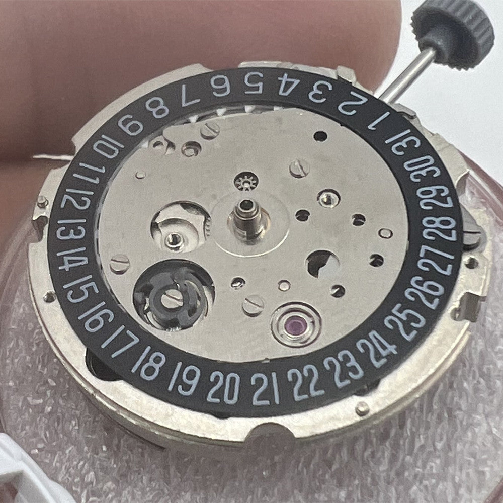 Miyota/Citizen 8215 Black Dial Date At 6 Japan Automatic Mechanical Movement