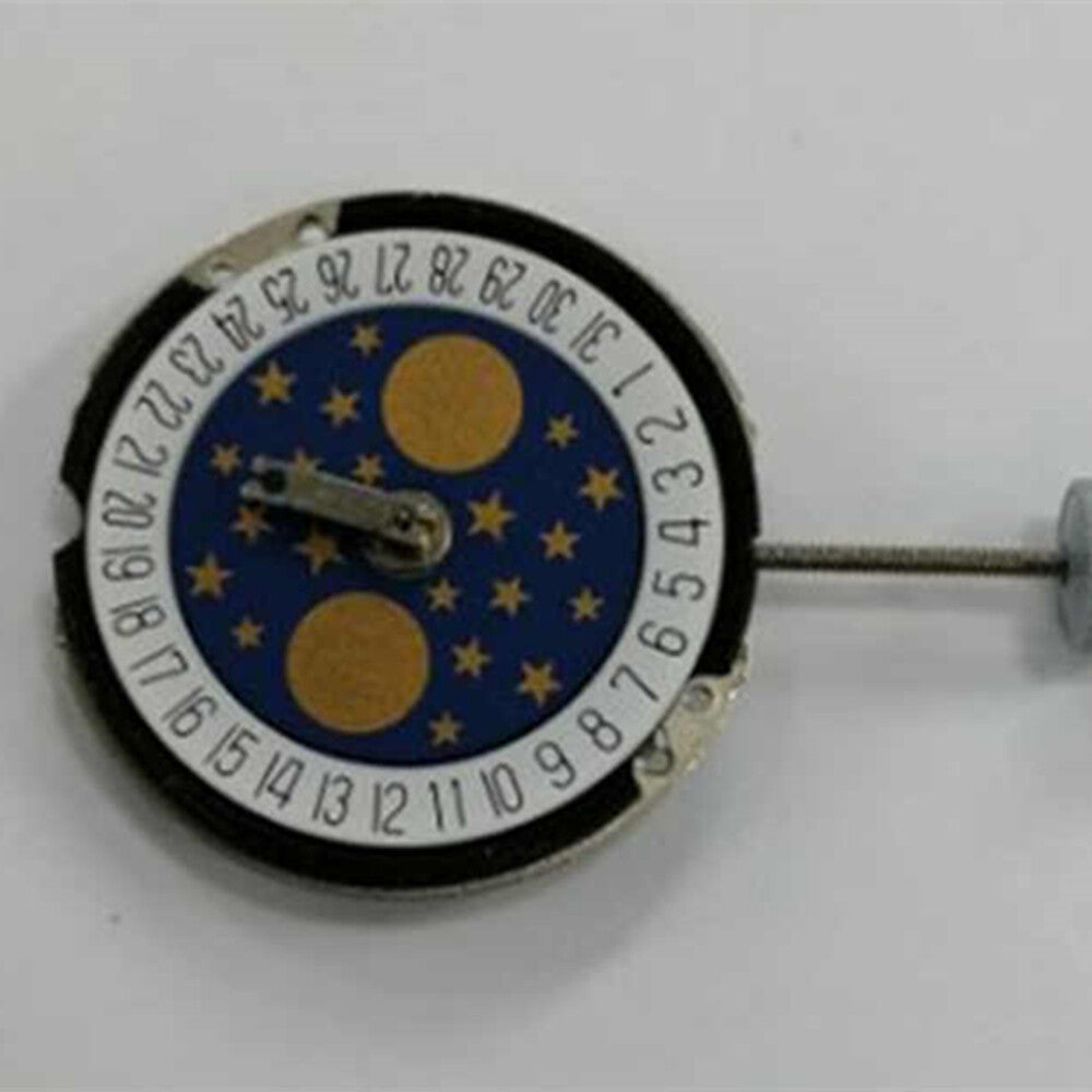 Ronda 788 Quartz Watch Movement Date At 6 Swiss Parts 3 Hands Moon Phase