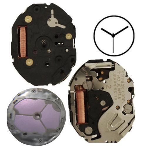 Hattori Epson TMI VS17 VS17A Watch Quartz Movement Solar Power Japan Made
