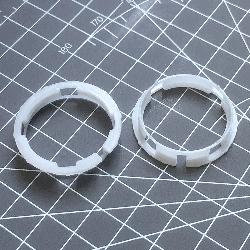 2 PIECES Spacer Ring Plastic Watch Movement Cushion Mount for ETA 2824 2836 2846