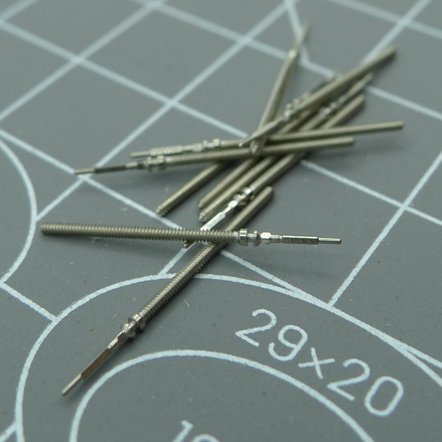3 PIECES Generic Watch Winding Stems for NH05 NH06 Movement