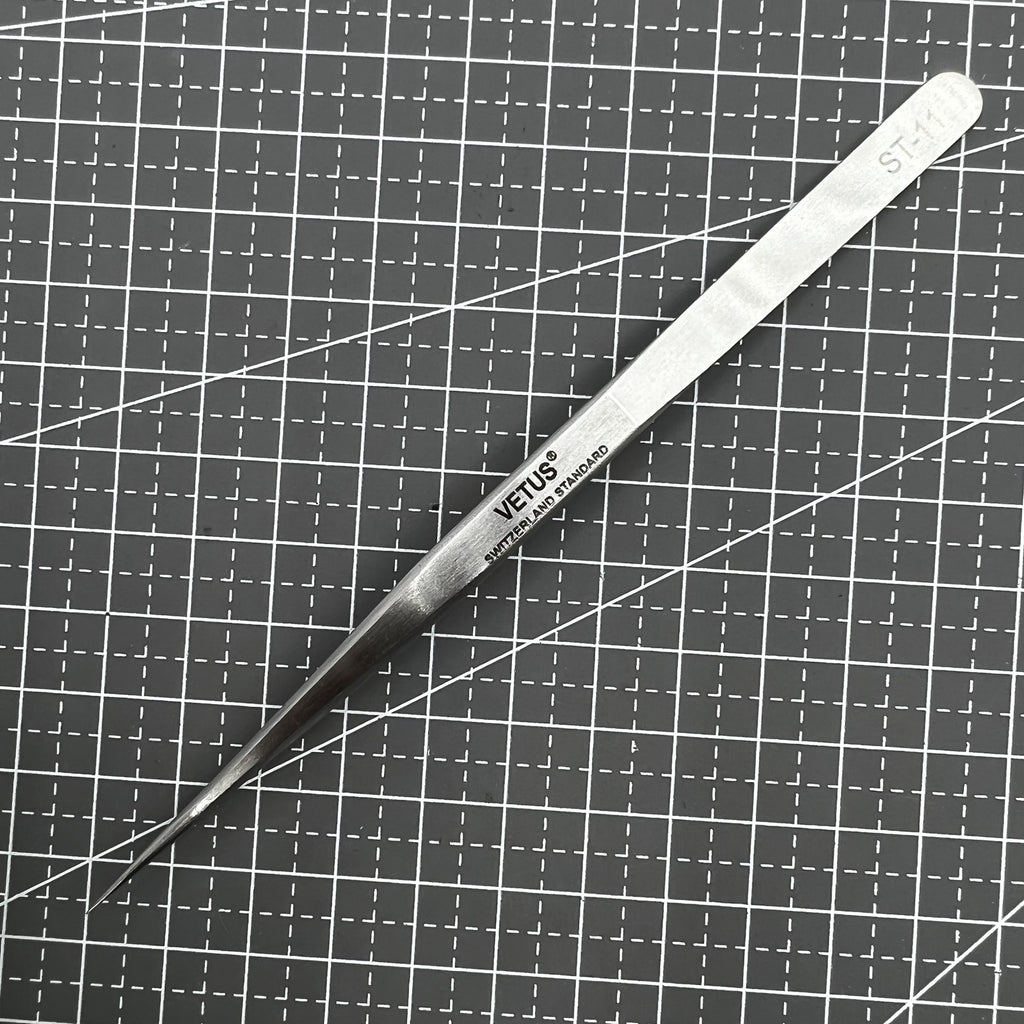 ST11 Tweezer Antimagnetic Superhard Anti-Acid Stainless Steel Anti Magnetic