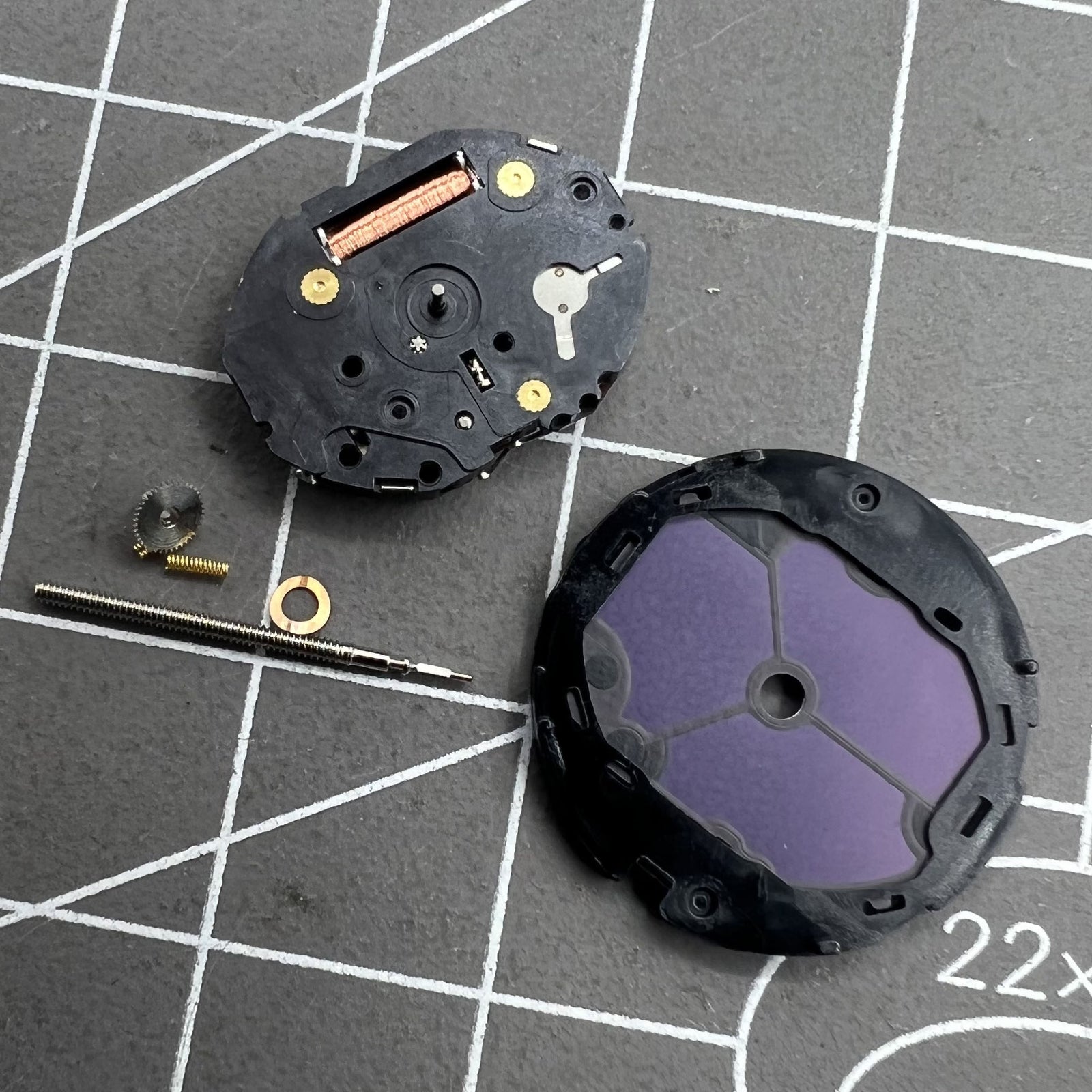 Hattori Epson TMI VS15 VS15A Watch Solar Power Quartz Movement