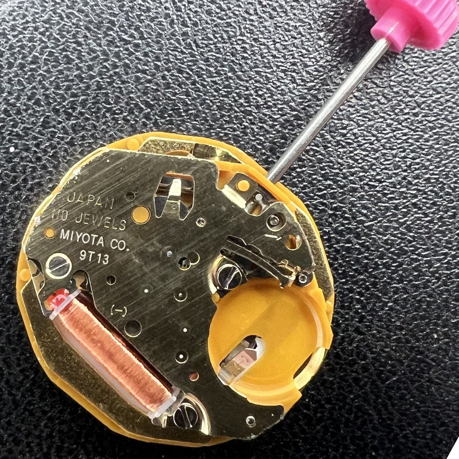 Miyota 9T13 Date at 3 Quartz Movement