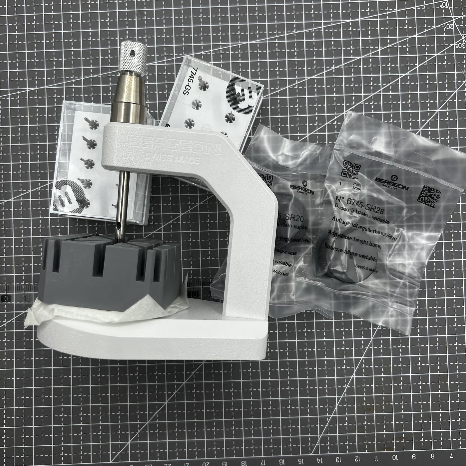 Swiss Bergeon 7745-100 Watch Bracelet Pin Pusher Press