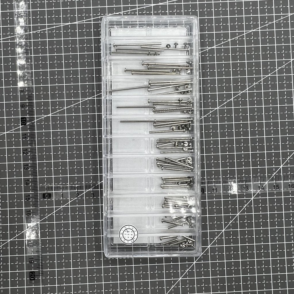 1.5mm Thick Brass Watch Strap Screw Bar/Lug Stainless Steel Sizes 8-28mm