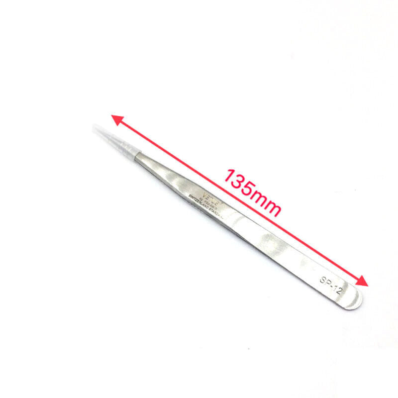 VETUS #SP12 Non-Magnetic  Stainless Steel Tweezer Replacement BG 7024