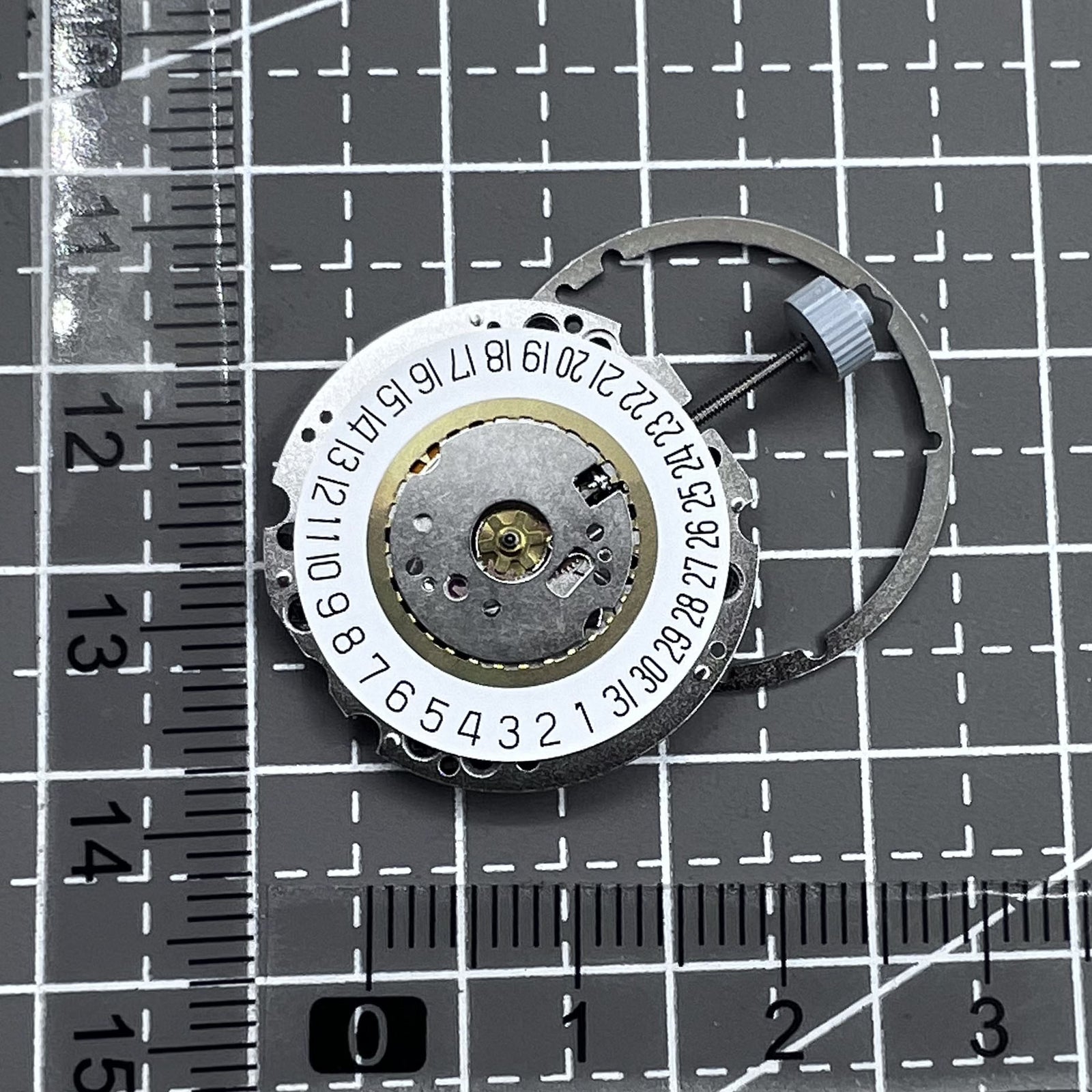 Swiss Ronda 705 Watch Quartz Movement Date at 6