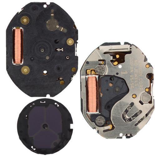 Hattori Epson TMI VS15 VS15A Watch Quartz Movement Solar Power Japan Made