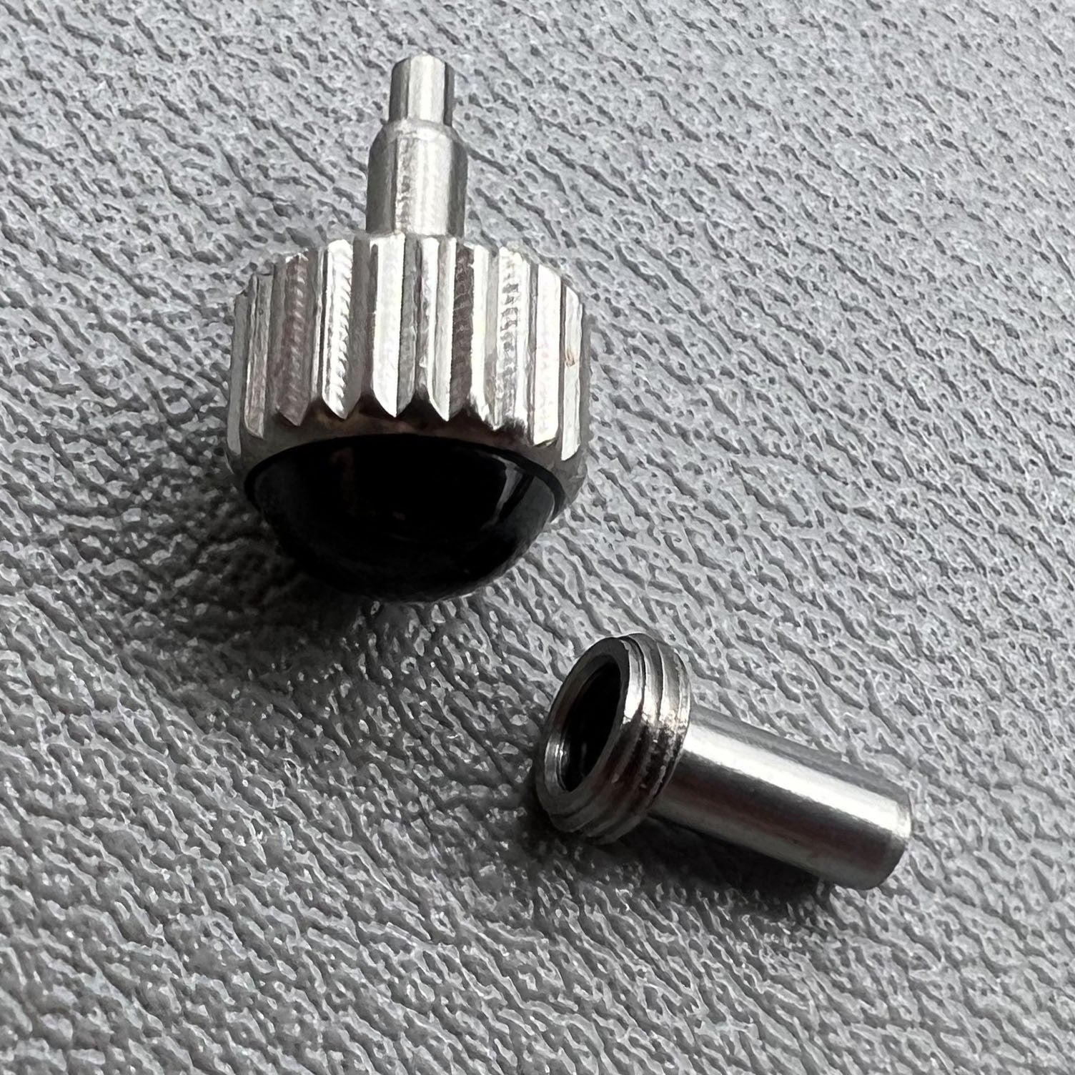 6.5MM Black Watch Cermaic Crown Replacement Part Generic for J12 Watch