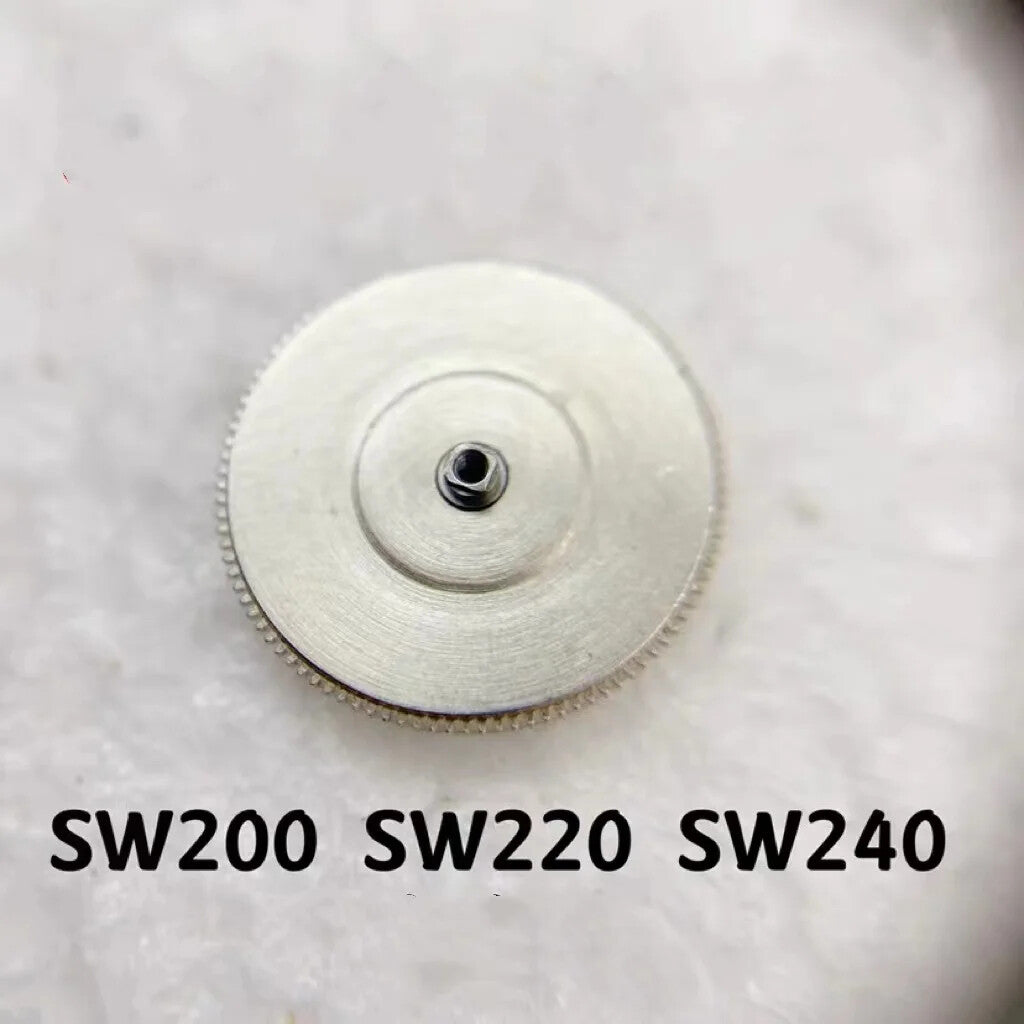 2 PIECES Complete Barrel with Mainspring Generic for SW200 SW240 SW220 Movement