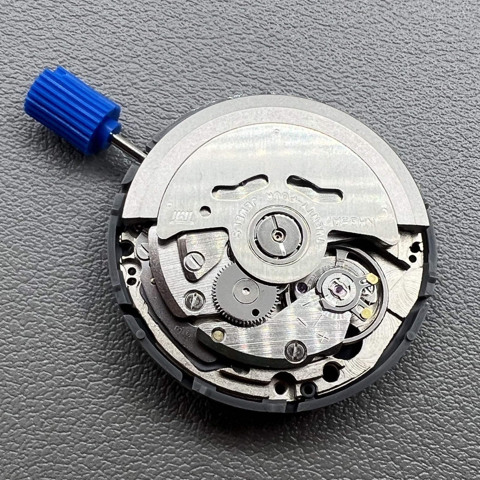 Japan Seiko NH35 Automatic Mechanical Movement Black Date Dial Crown At 3.8