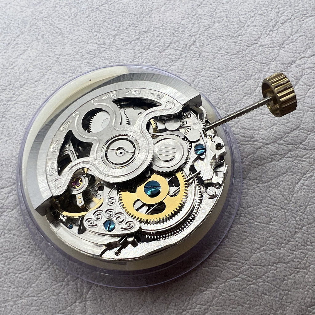 Hangzhou 2189 Silver Hollow Automatic Mechanical Movement