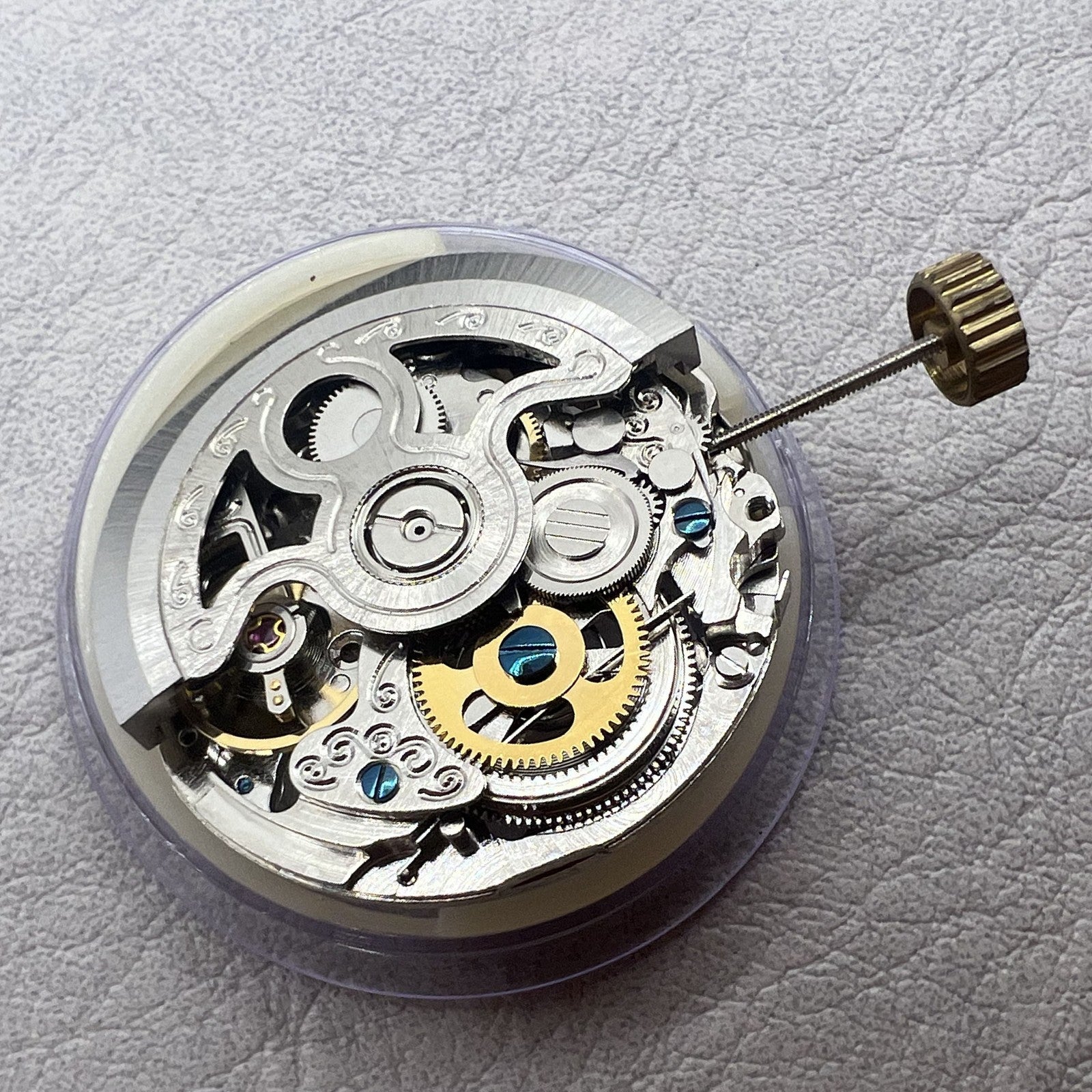 Hangzhou 2189 Silver Hollow Automatic Mechanical Movement
