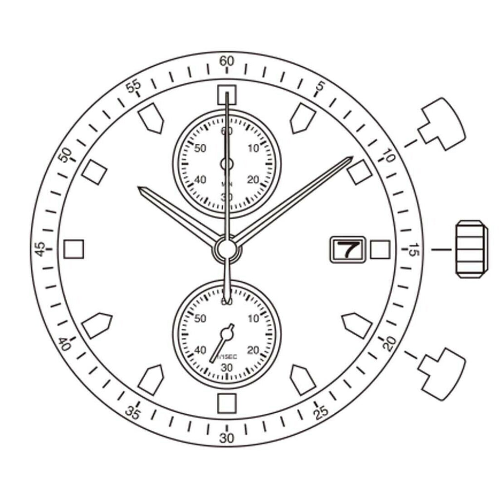 Miyota 0S11 Japan Quartz Movement