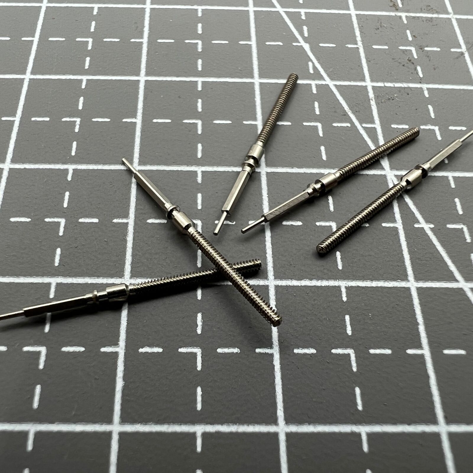 5 PIECES Watch Winding Stems Spare Parts Fit for ST2555 Movement