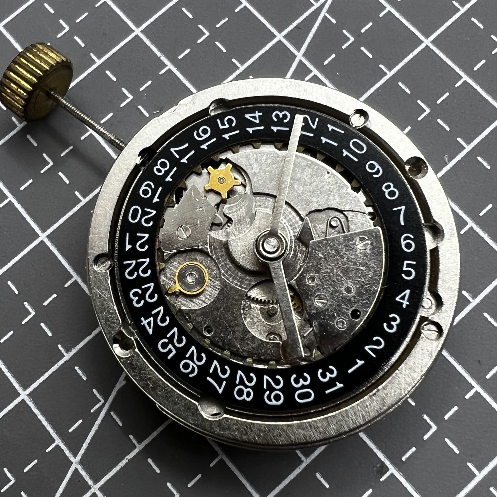 Shanghai 7750 Automatic Mechanical Movement 2 Hands Small Second@9