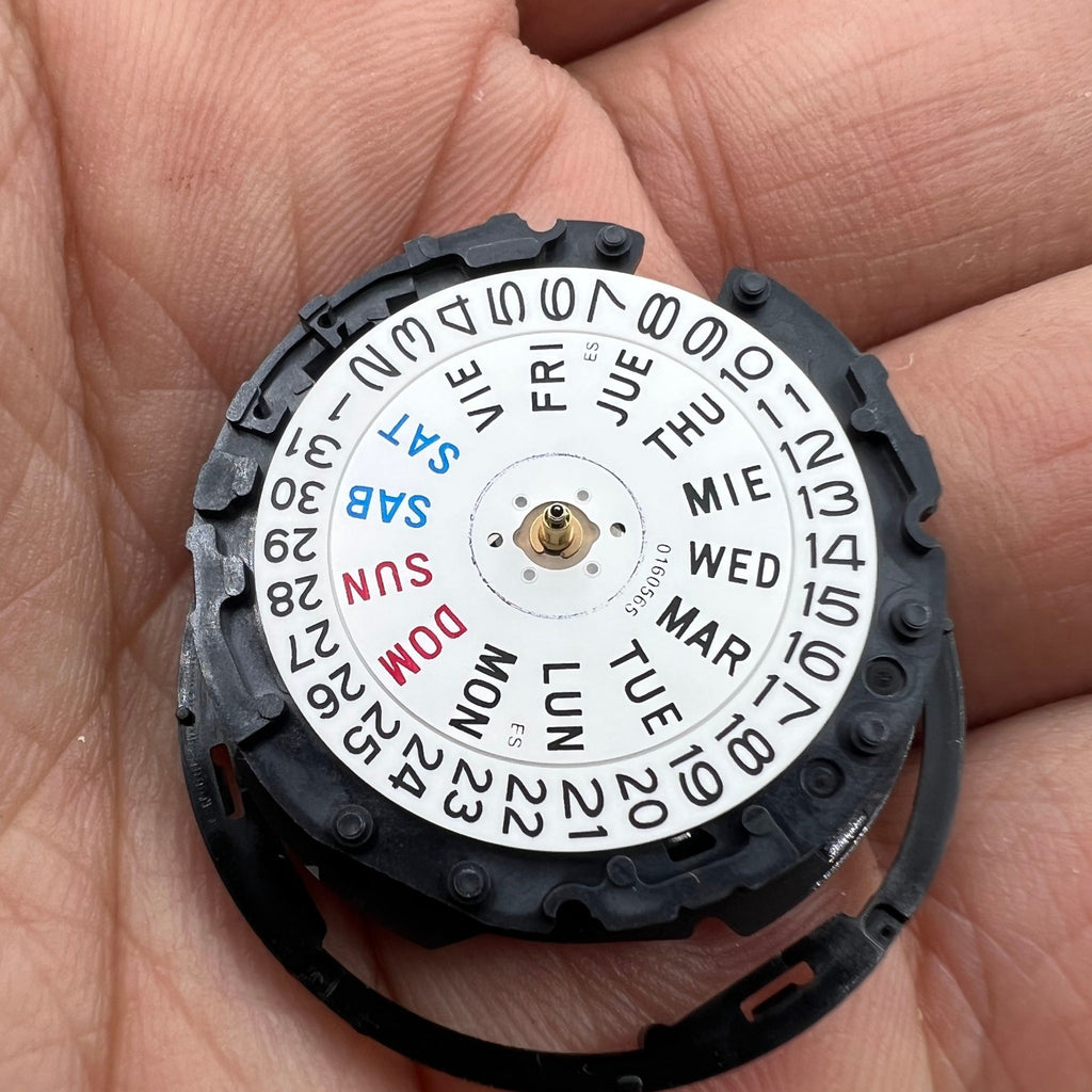 Japan Made Hattori Epson TMI VS43 VS43A Watch Quartz Movement Solar Power