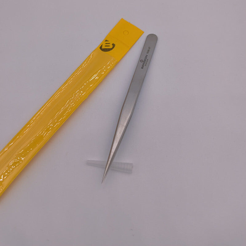 Individual Bergeon 7026-27 Series Anti-Magnetic Tweezers Stainless Steel