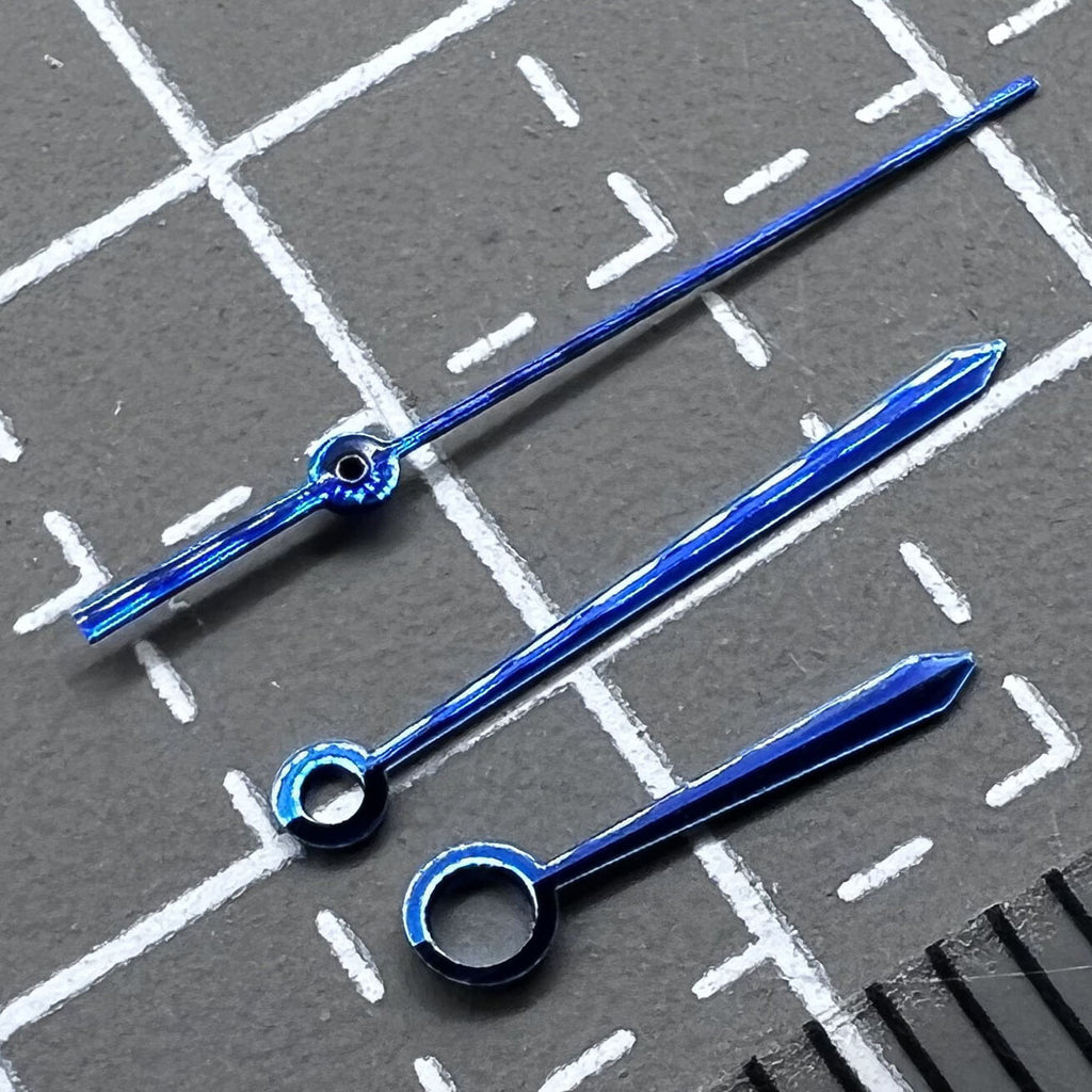 2 Sets/Pack 9.1X12.9X16.7mm Modified Blue Balloon Hands for ETA2836 2824 2892A2