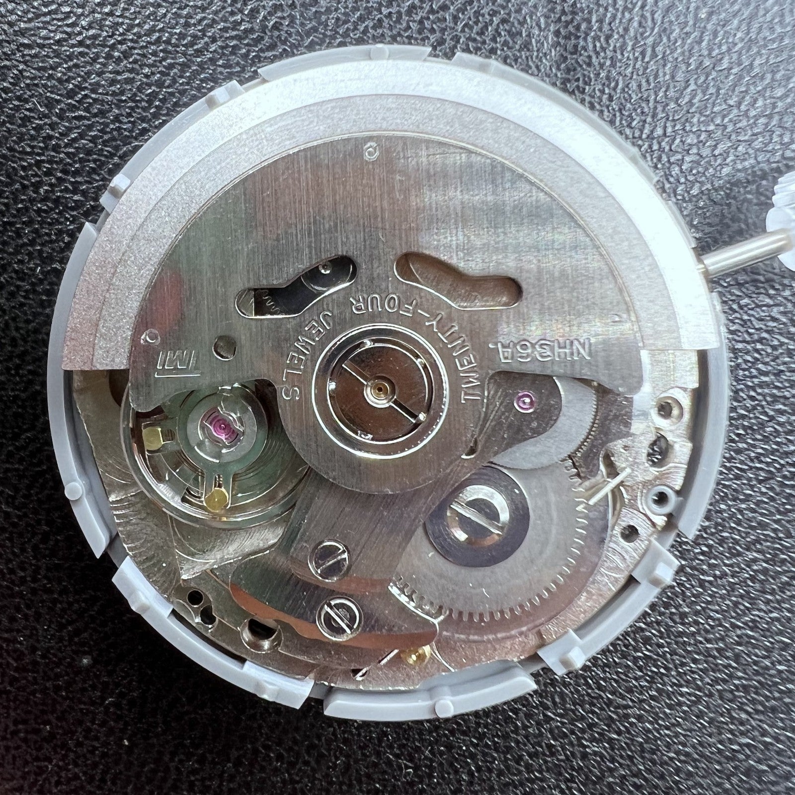 Japan Seiko NH36 Automatic Mechanical Movement Arabic Date Dial Crown At 3.8