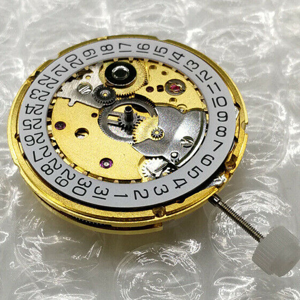 Seagull ST2130 Automatic Movement Golden Plate Clone Replacement for ETA 2824-2