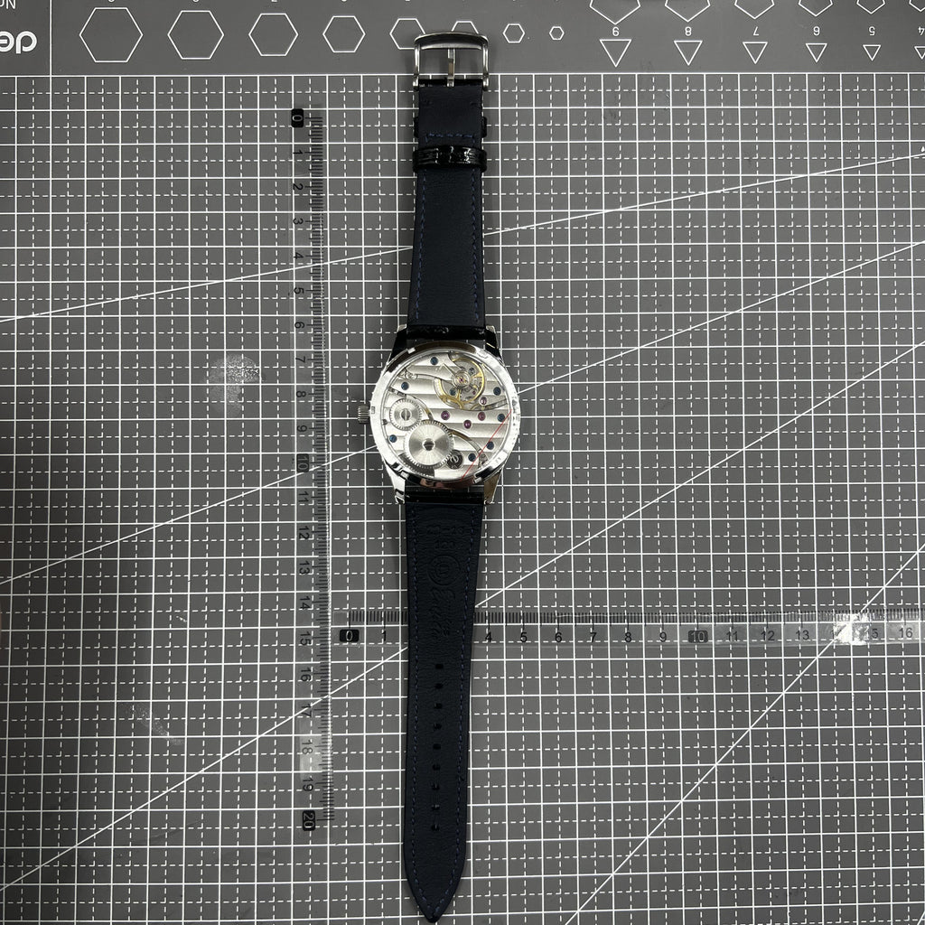 42mm Men Watch Seagull ST3600 Manual Chain Up Mechanical Movement