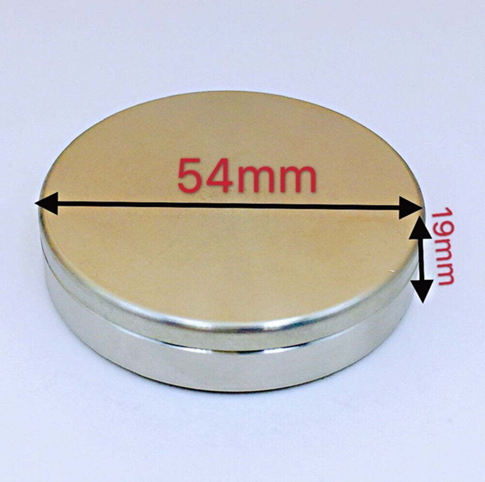 Stainless Steel Watch Oil Benzine Cup 54mm with Anti-Leak Cover Watchmakers Tool