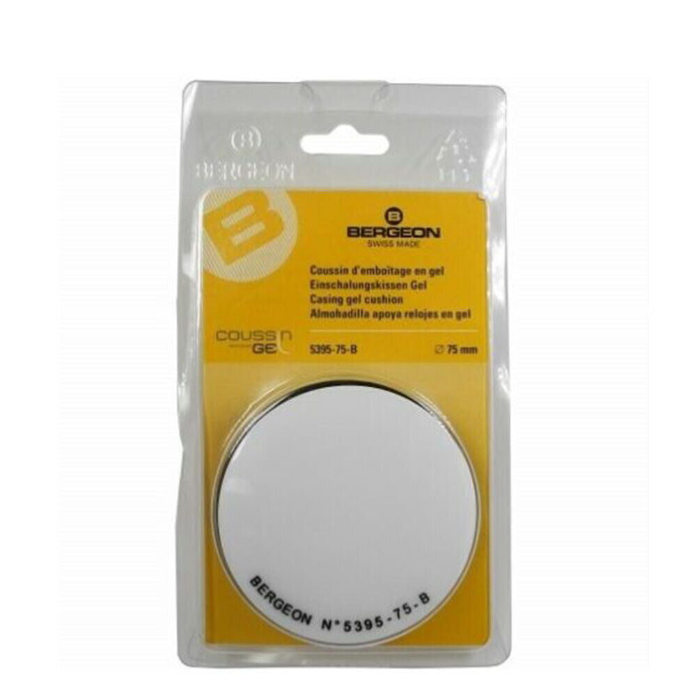 Bergeon 5395-75-B White Gel Watch Case Casing Cushion 75mm