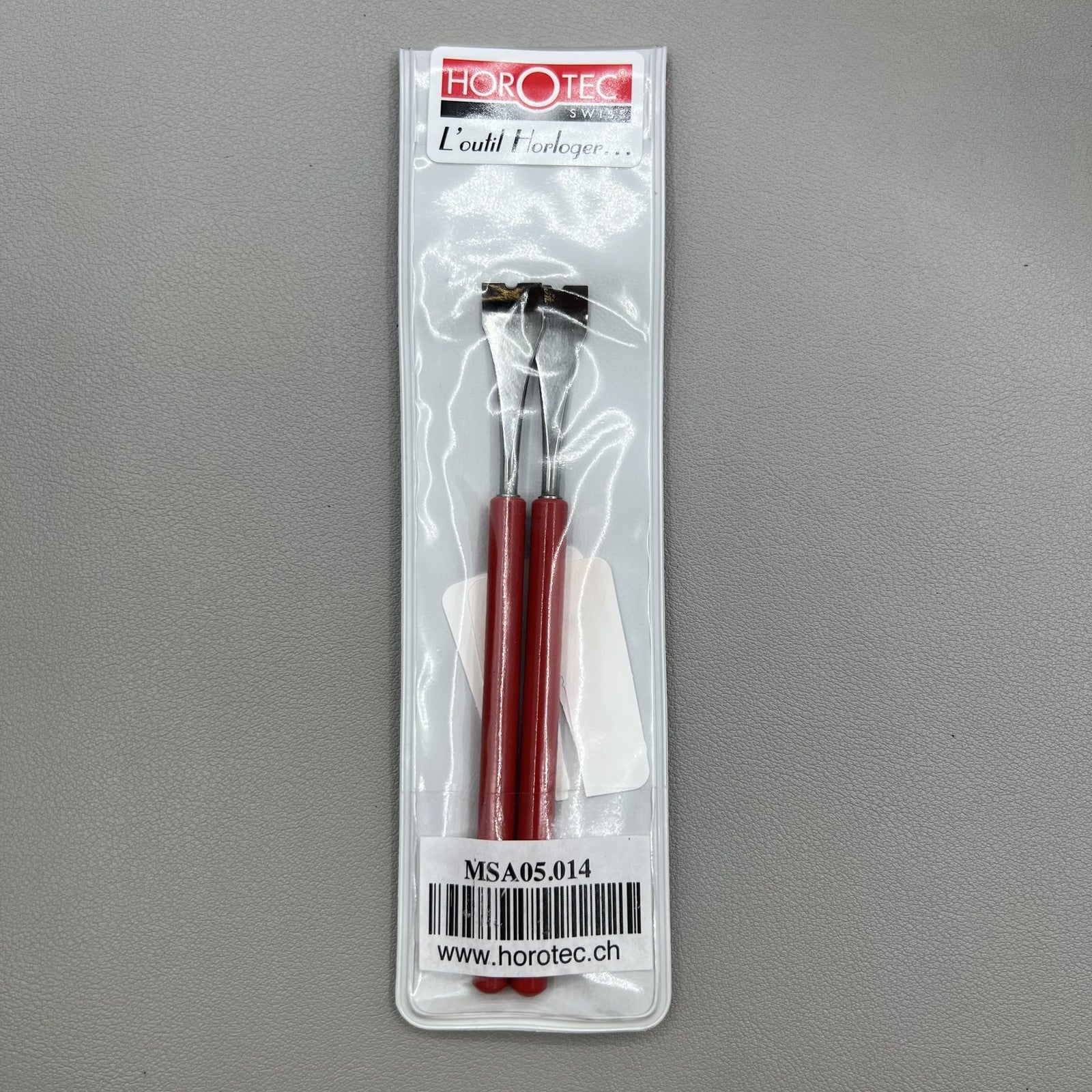 MSA05.014 Horotec Hand Levers Pair for Wrist Watches Width Tips 10.00mm