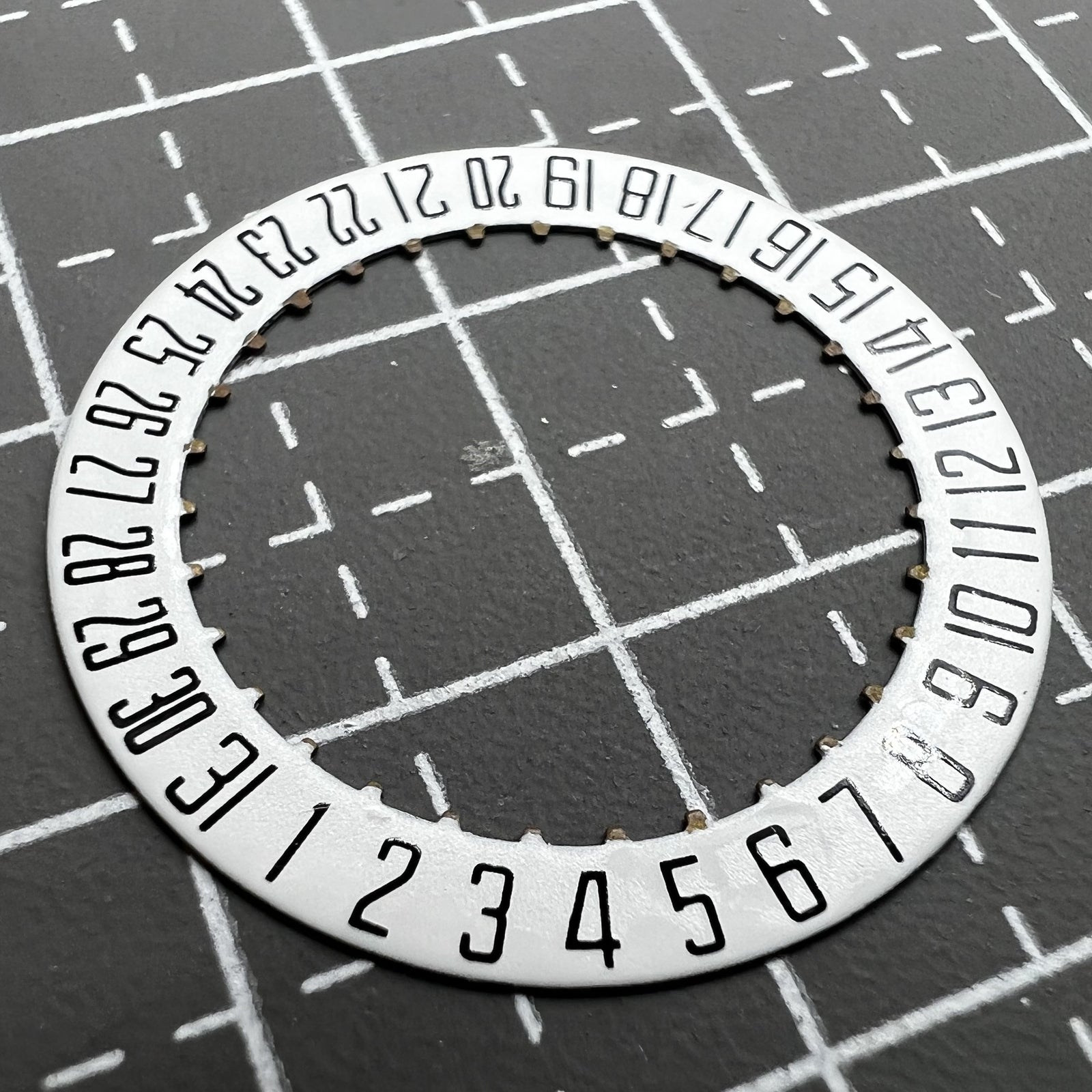 2 PIECES Generic Date Disk Date Wheel Date@6 for Movement ETA 2892 /Seagull 2892