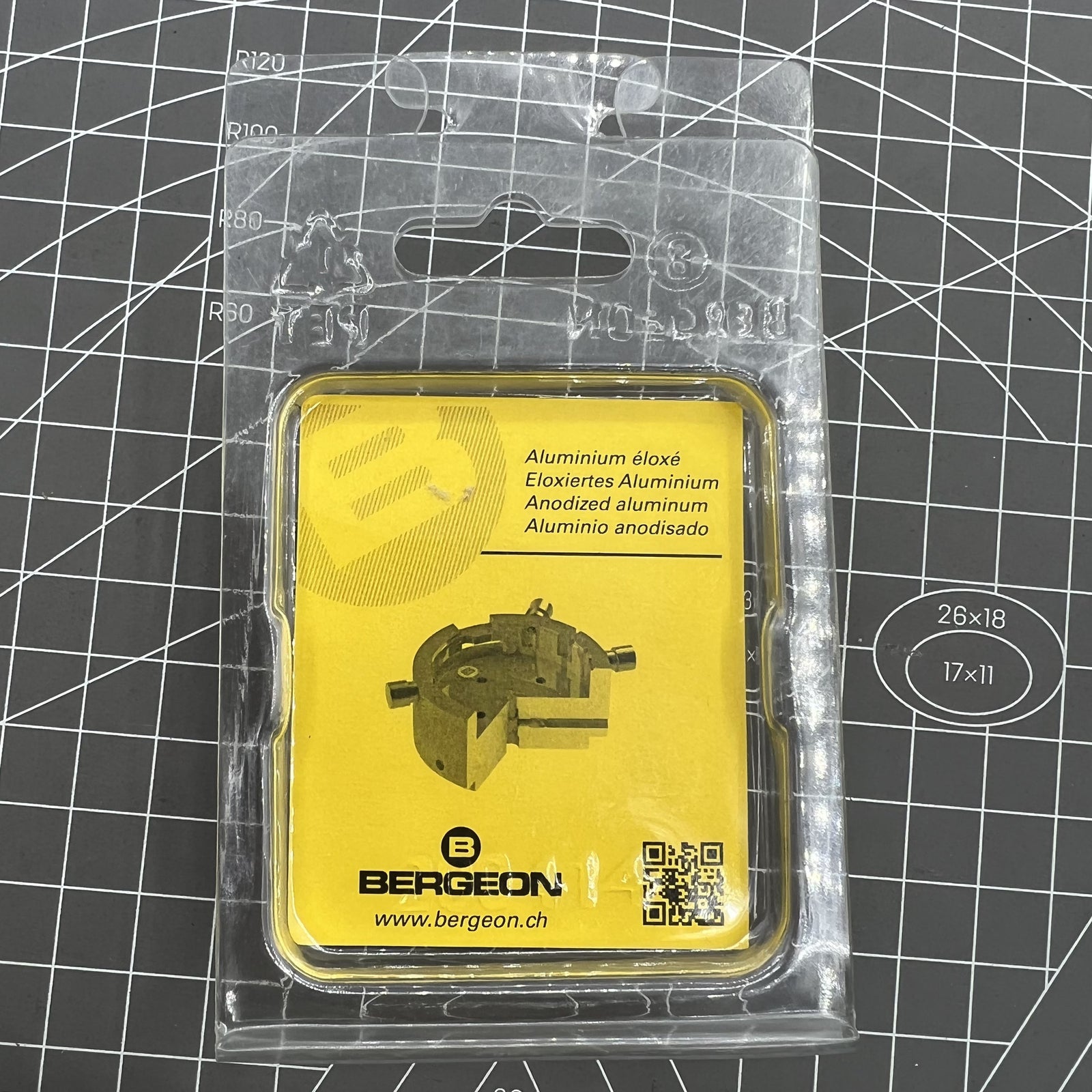 Swiss Bergeon 7100-08 3/4 Standard Watch Movement Holder