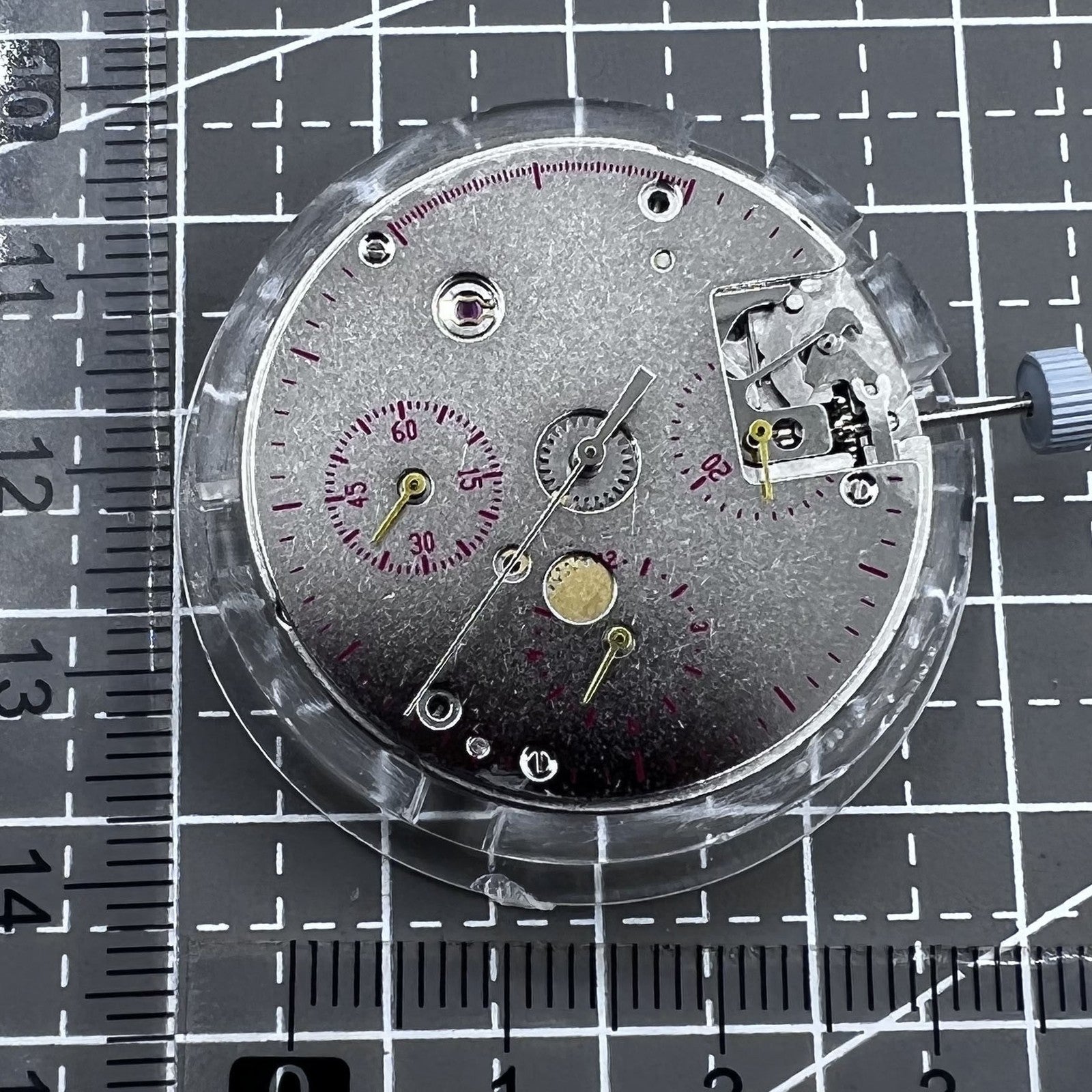 Seagull Tianjin ST1903 Manual Mechanical Movement  24 Hour Display
