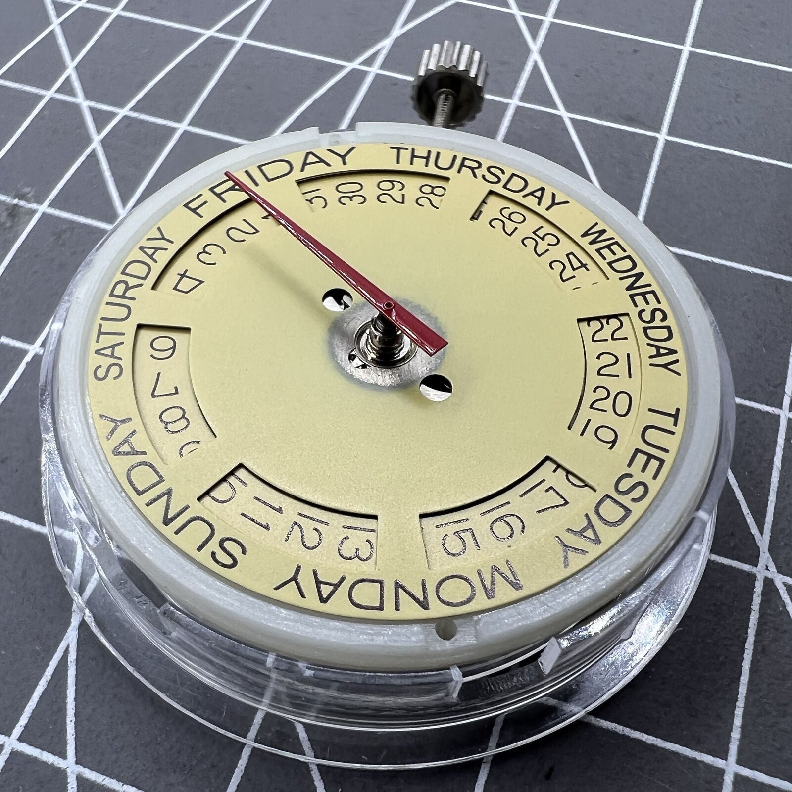 Seagull T16 Double Calendar Golden Automatic Mechanical Movement