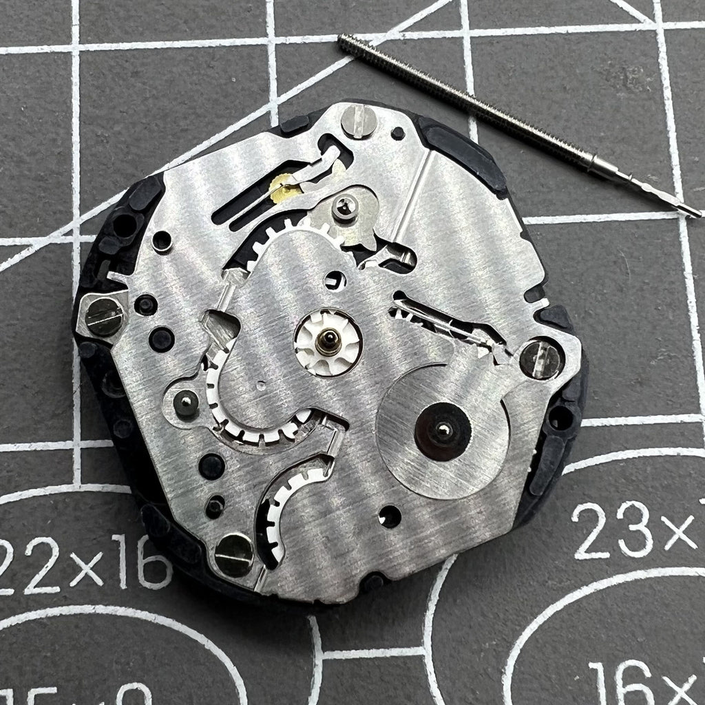 Hattori VX3LA Quartz Watch Multifunctional Movements 3 Eye 2/6/10