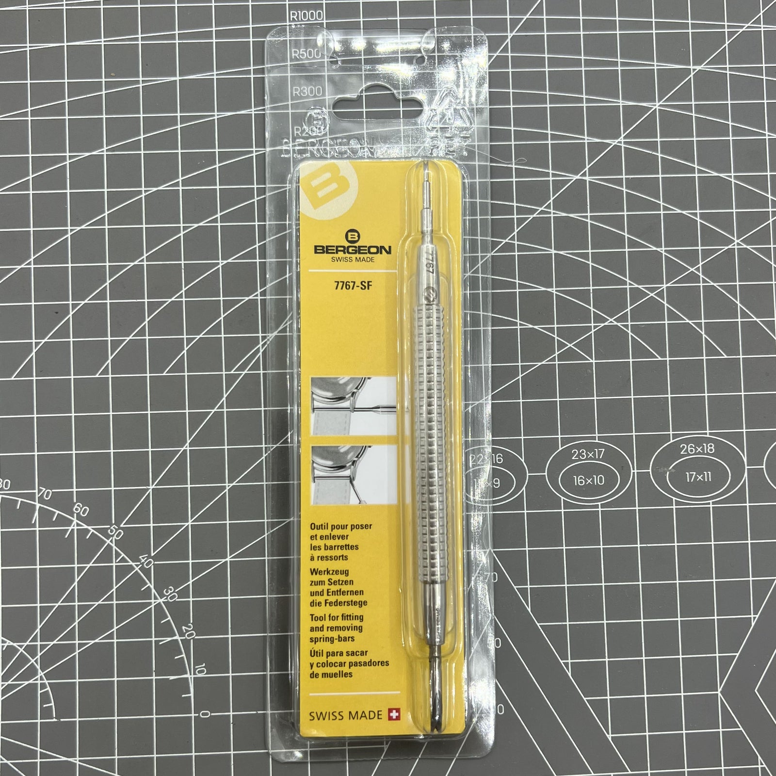 Swiss Made Bergeon 7767-SF Spring Bar Watch Bracelet Fitting Remover Tool