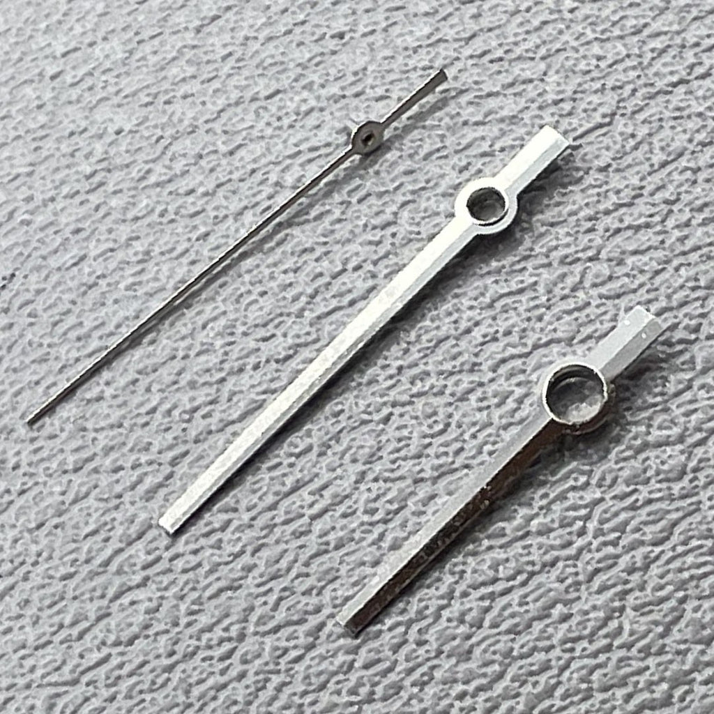 2 Sets/Pack Modified Dayjust High Canon Silver Hands for Miyota 8285 Movement
