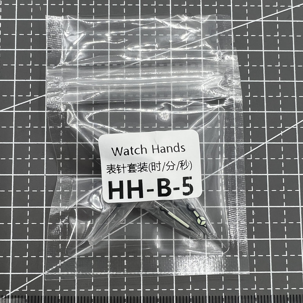 Luminous Green Watch Hands Sets for NH35 /NH36 Movement #HH-B-5