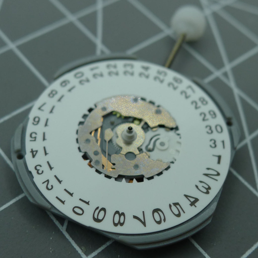 2 PIECES Sunon PE27 Quartz Movement 3 Hands with Date