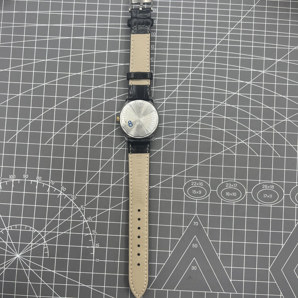 34mm Shanghai Factory Made Manual Mechanical Watch Black 19 Jews Shock-Resistant