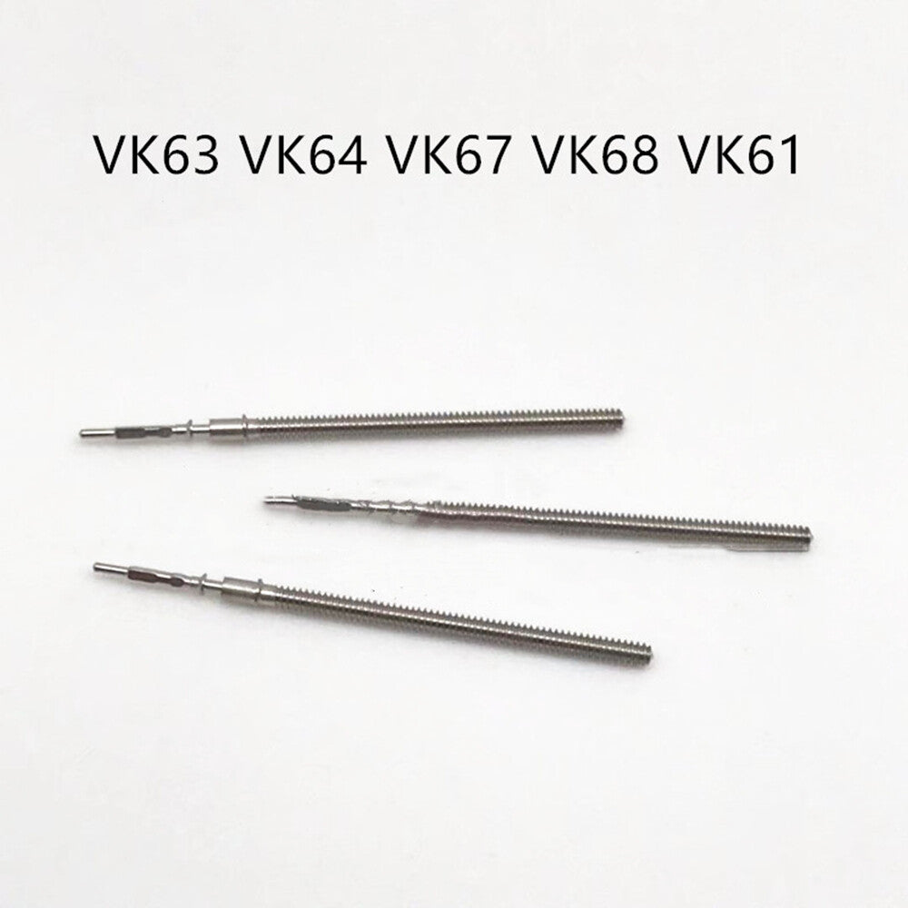10PCS Watch Winding Stems Generic for VK63 VK64 VK67 VK68 VK61 Movement