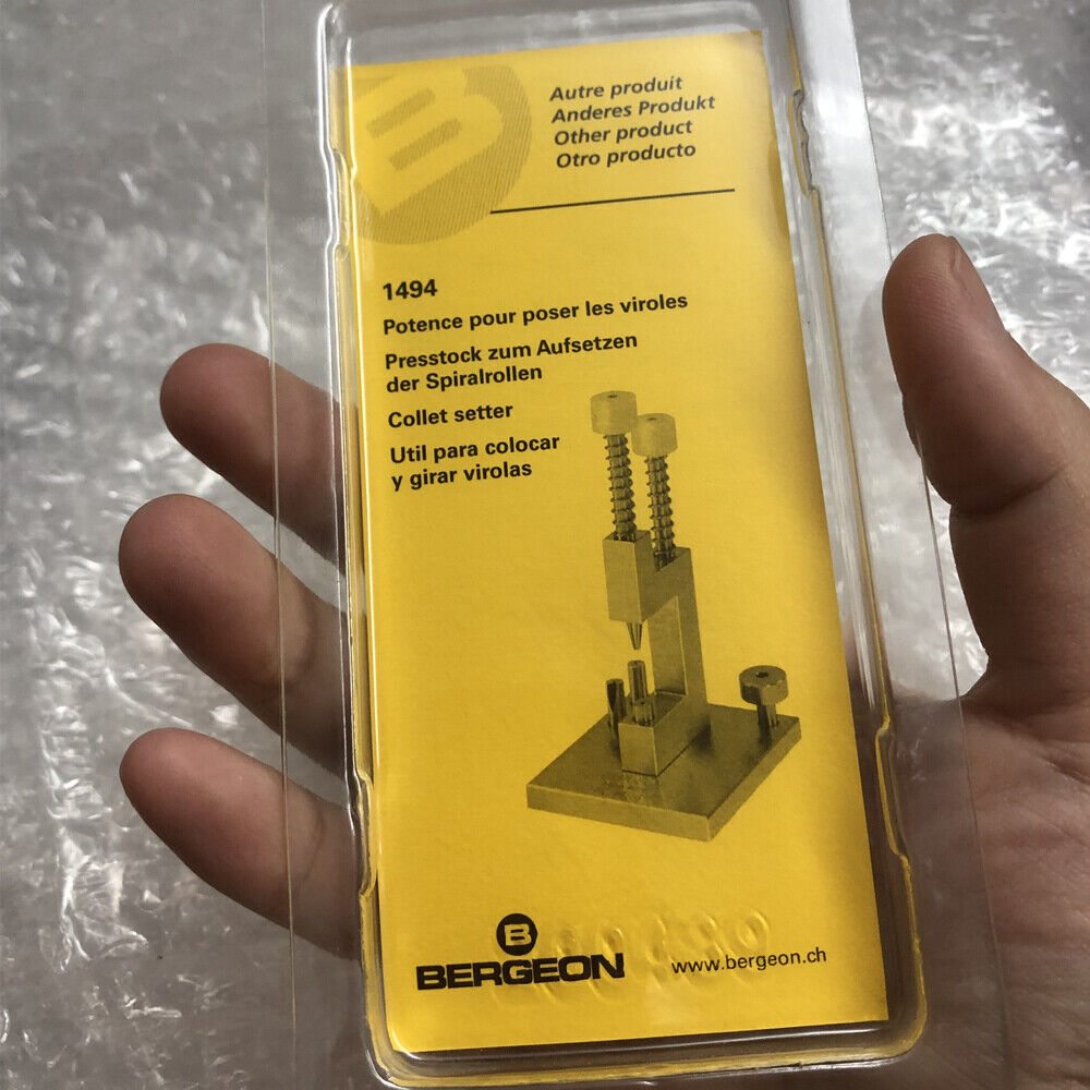 Bergeon 3007 Collet-Tightening And Reaming Tool