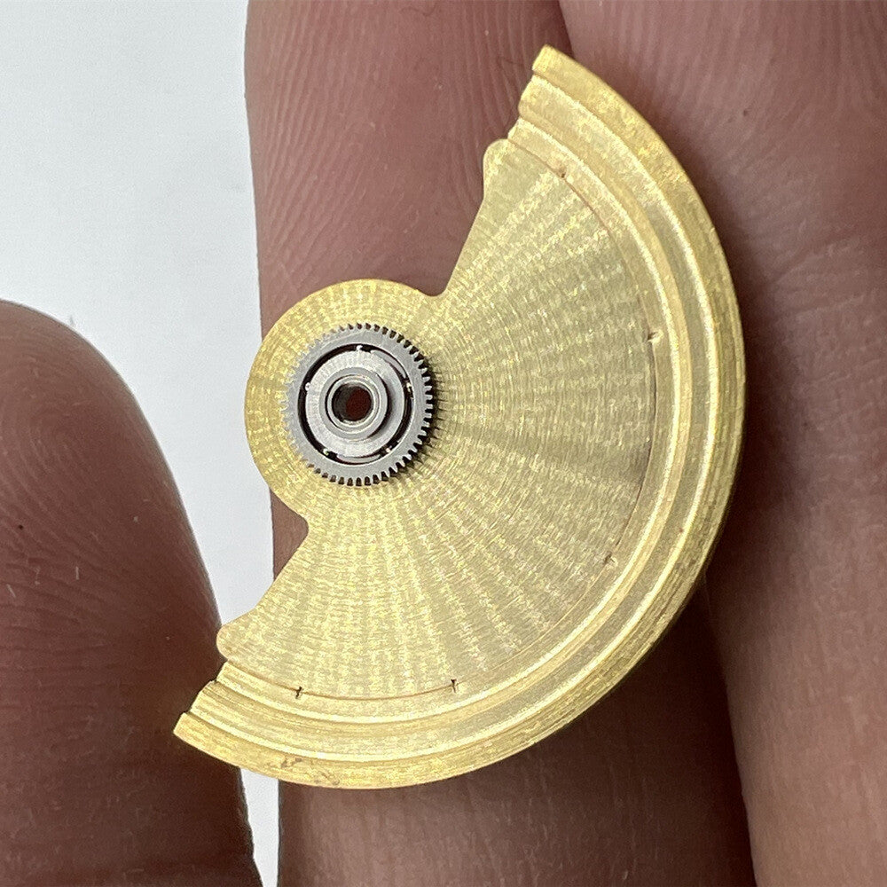 Golden Line Wave Carved Rotor Oscillating Weight for Miyota NH35 NH36 Movement