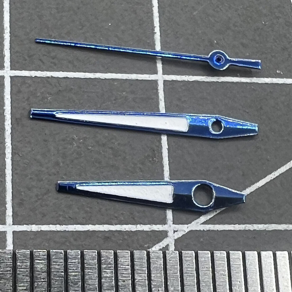 2 Sets/Pack Blue Trim Green Lume Hands for Miyota 2315 2035 2036 2115 2305