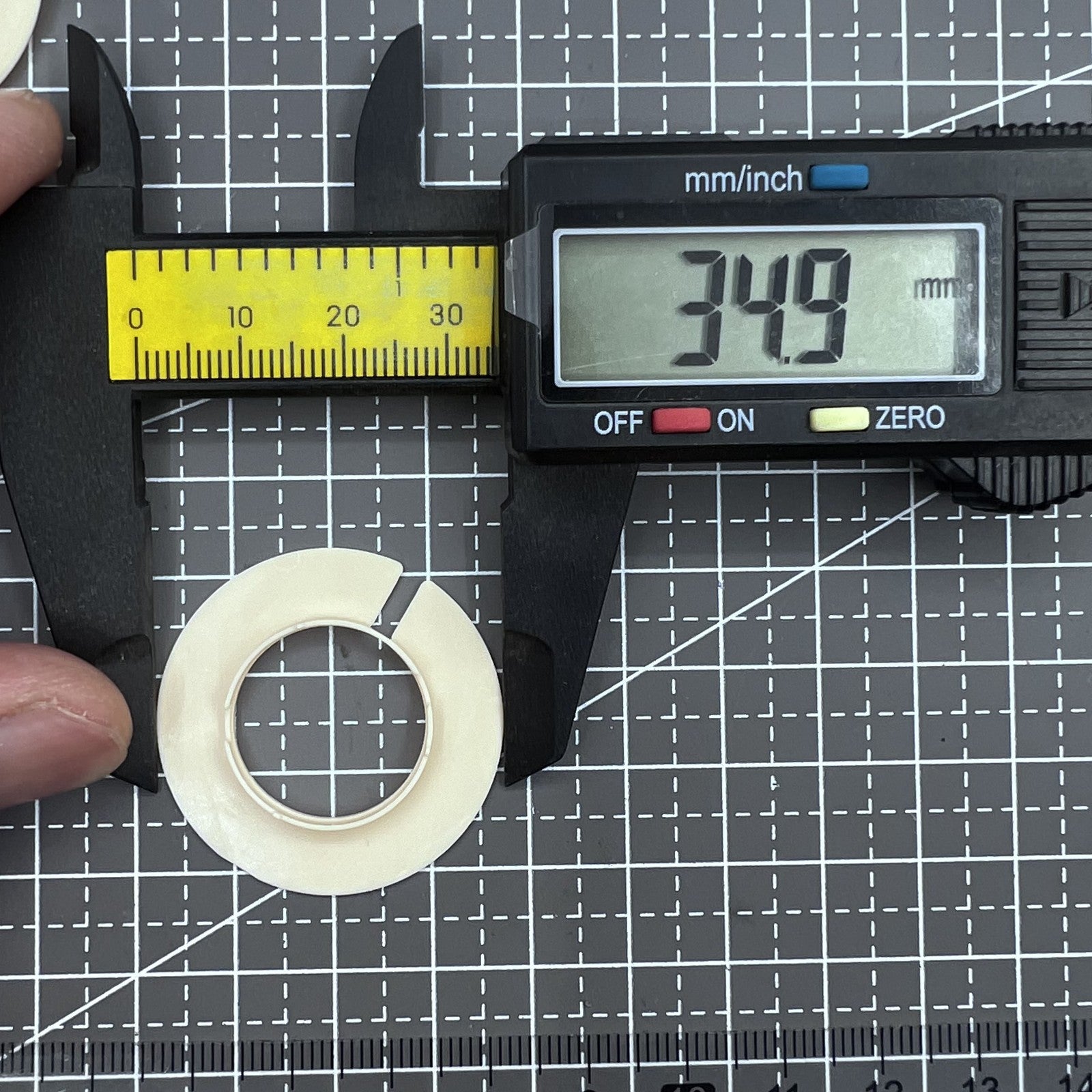 2 PIECES/Pack Spacer Ring Fixing Ring for ETA 255.411 Movement