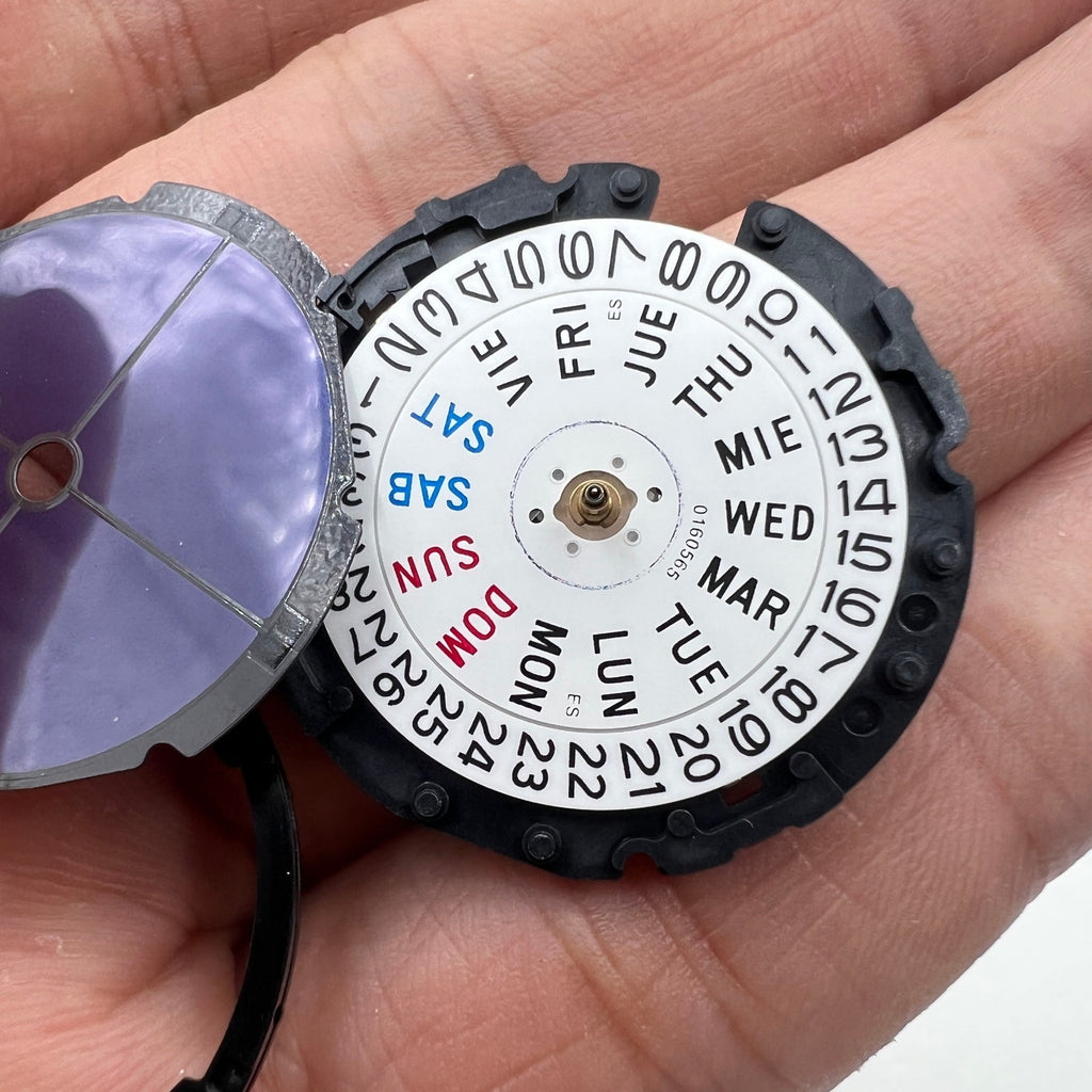 Japan Made Hattori Epson TMI VS43 VS43A Watch Quartz Movement Solar Power